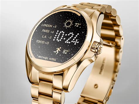 michael kors gold smartwatch shop|Michael Kors bradshaw smartwatch gold.